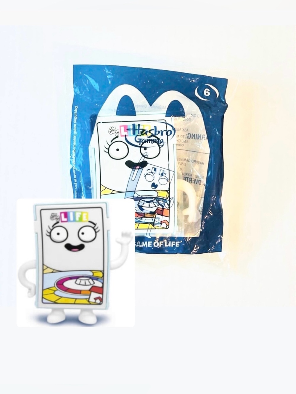 ⭐️5 For 25⭐️ Hasbro Gaming 2021 McDonalds Happy Meal Toy - 6 The Game Of Life